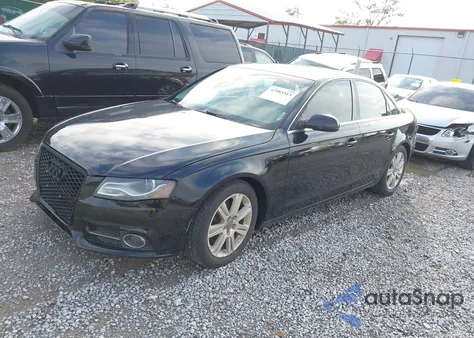 2010 Audi A4 2.0T Premium from USA, damaged, VIN WAUHFAFL8AN011936